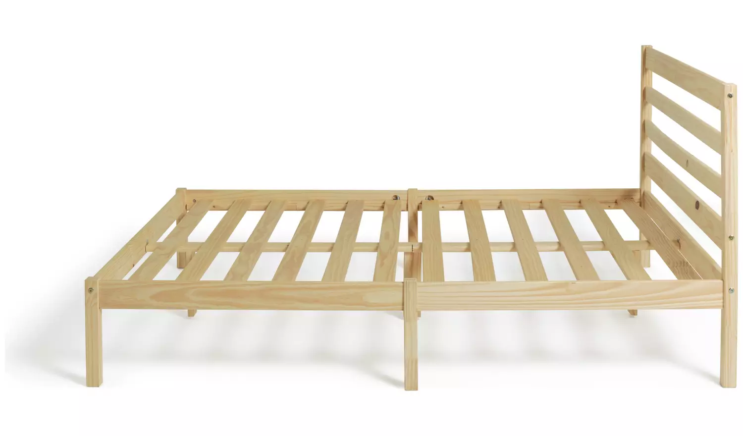 Argos Home Kaycie Small Double Wooden Bed Frame - Pine