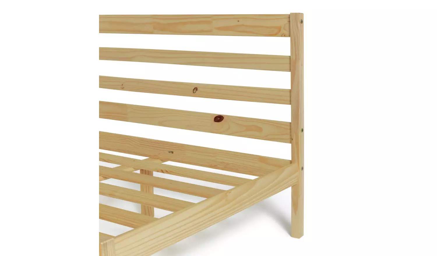 Argos Home Kaycie Small Double Wooden Bed Frame - Pine
