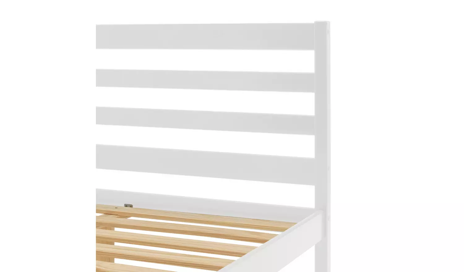 Argos Home Kaycie Double Wooden Bed Frame - White