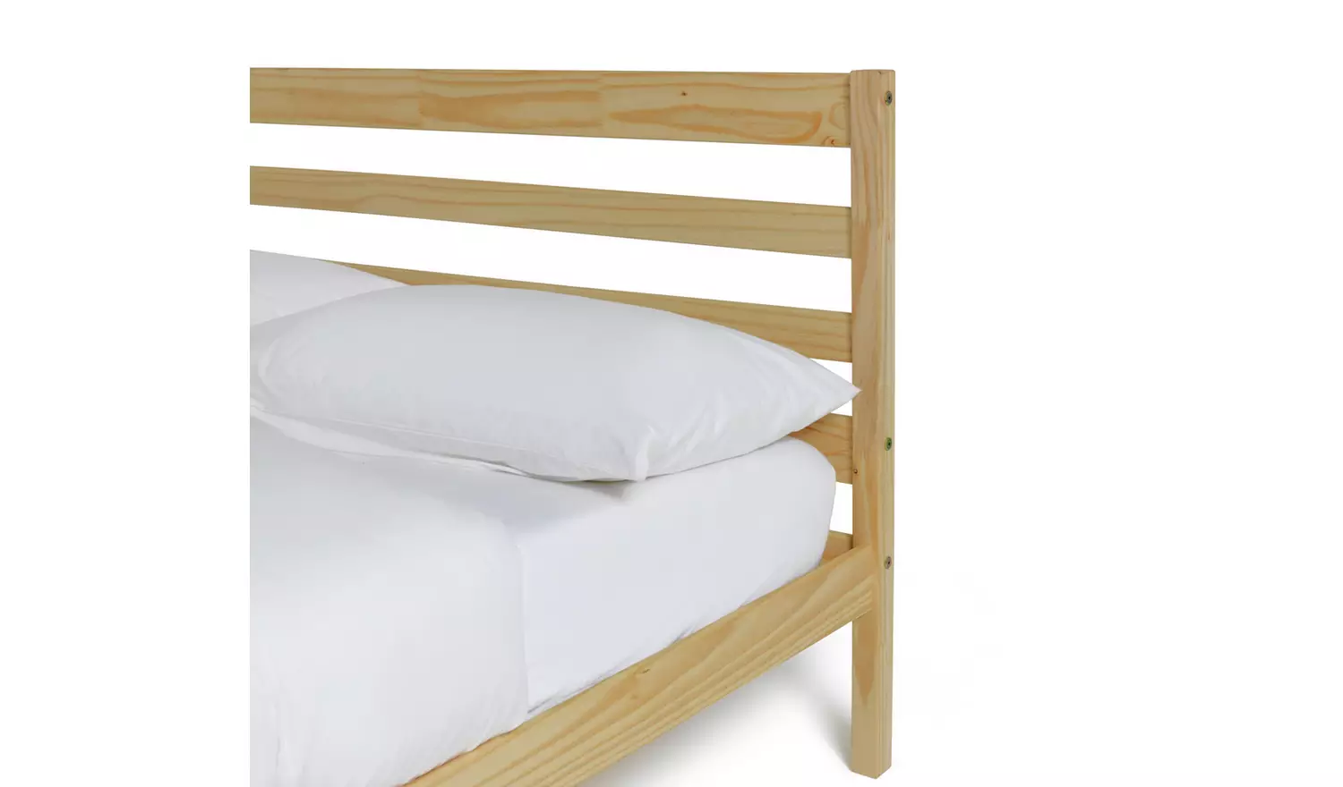 Argos Home Kaycie Double Wooden Bed Frame - Pine