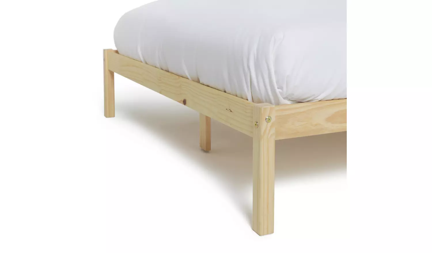Argos Home Kaycie Double Wooden Bed Frame - Pine