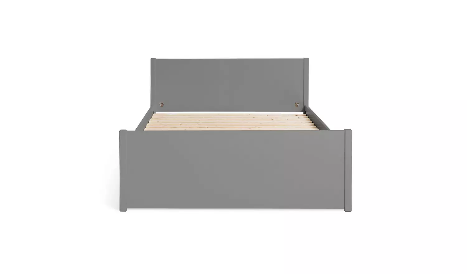 Argos Home Jenson Double Wooden Bed Frame - Grey