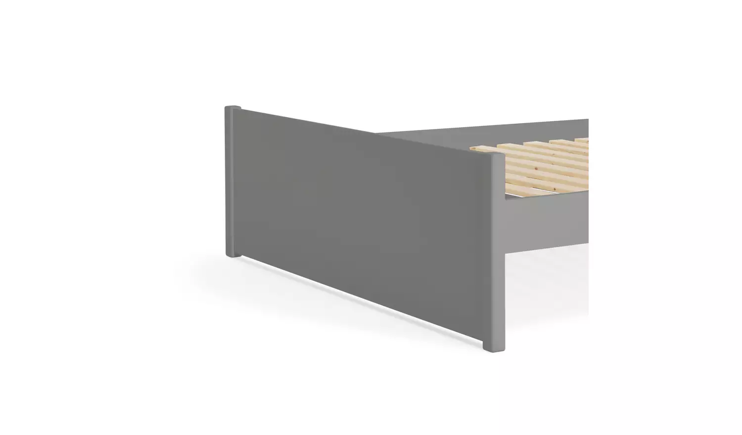 Argos Home Jenson Double Wooden Bed Frame - Grey