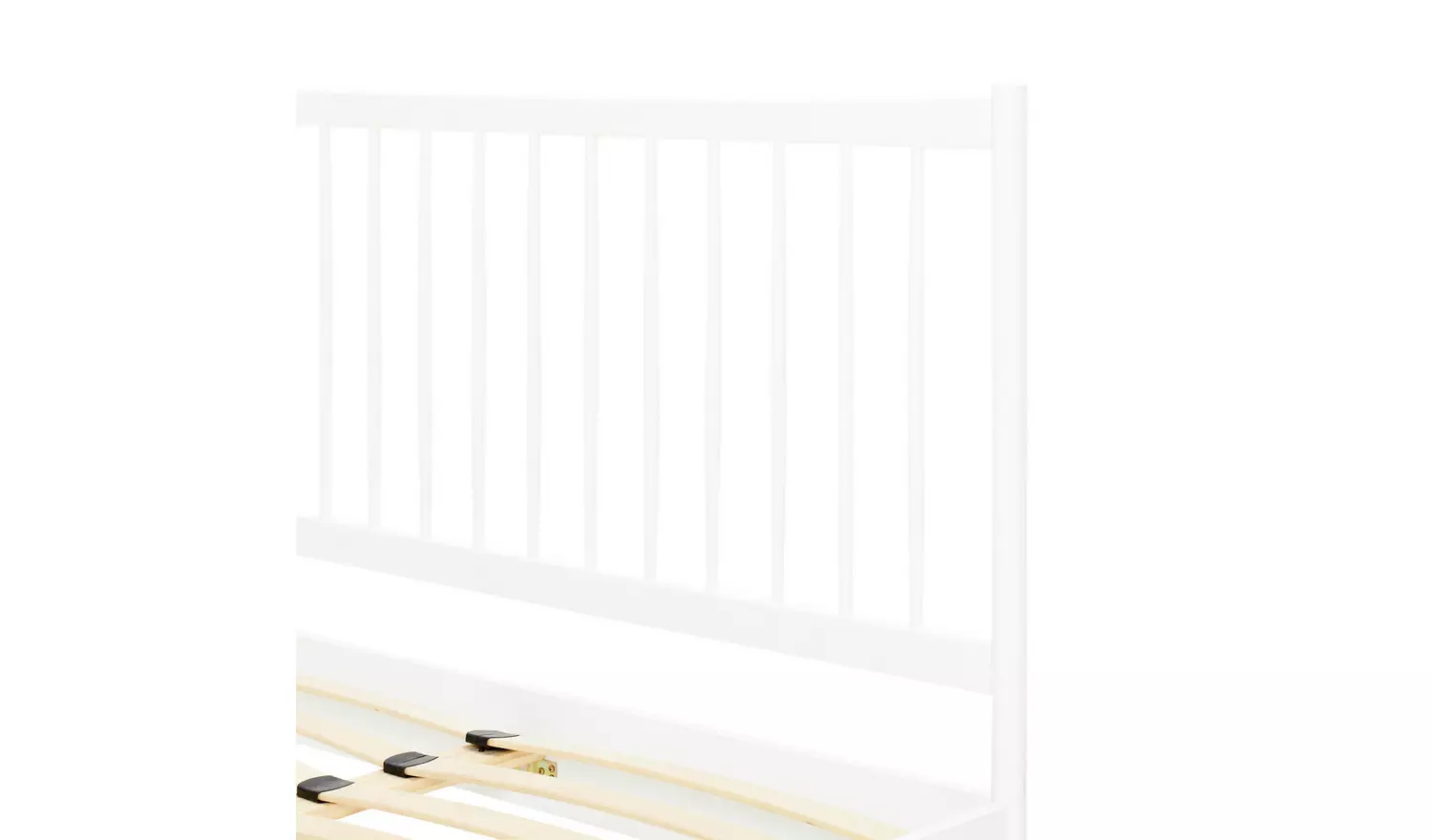 Habitat Chiltern Spindle Double Wooden Bed Frame - White