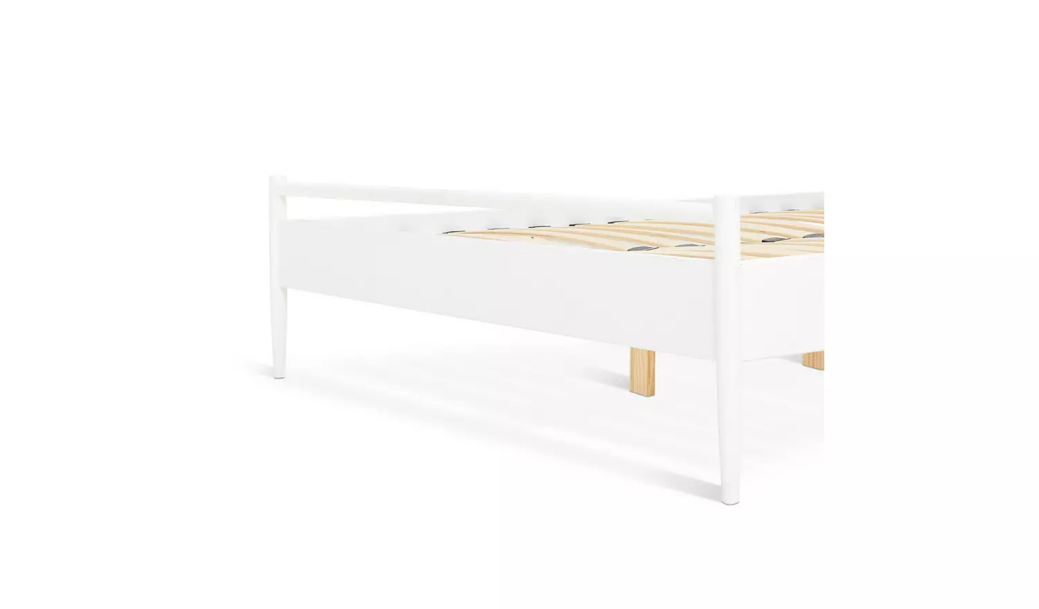 Habitat Chiltern Spindle Double Wooden Bed Frame - White