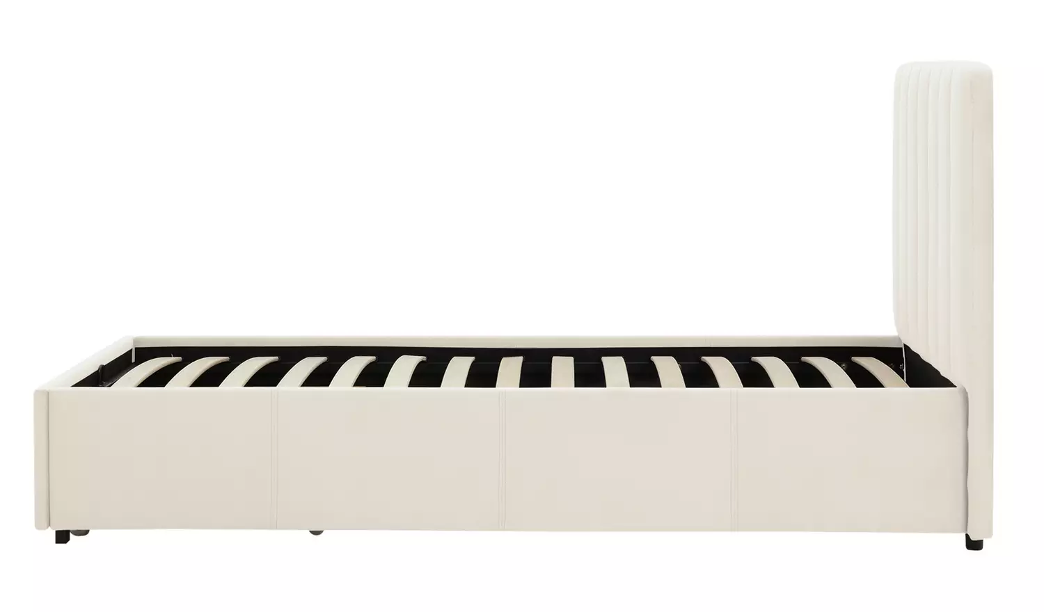 Argos Home Pandora Single Drawer Storage Bed Frame - Cream