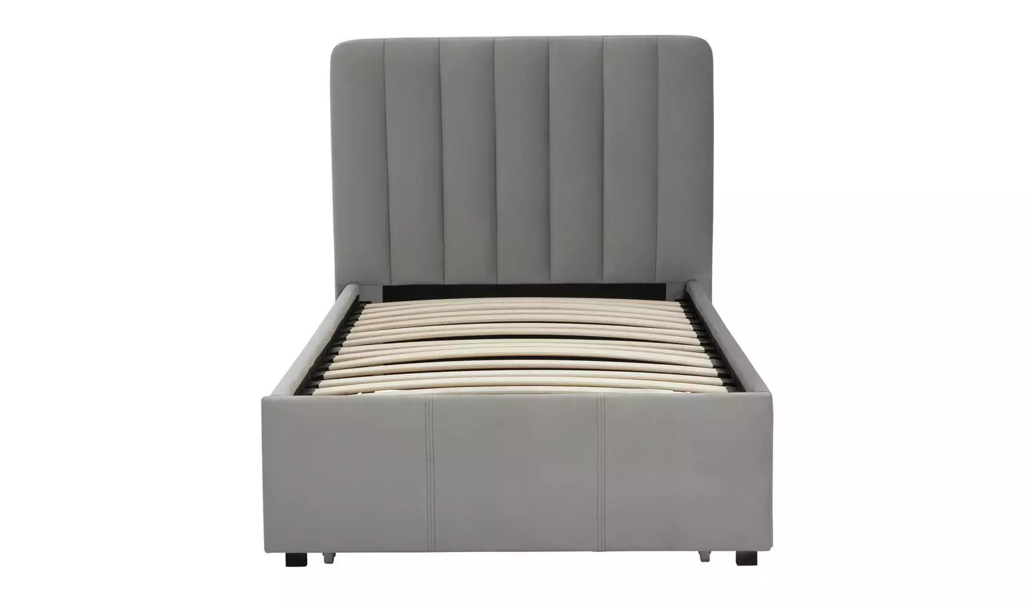 Argos Home Pandora Single Drawer Storage Bed Frame - Grey