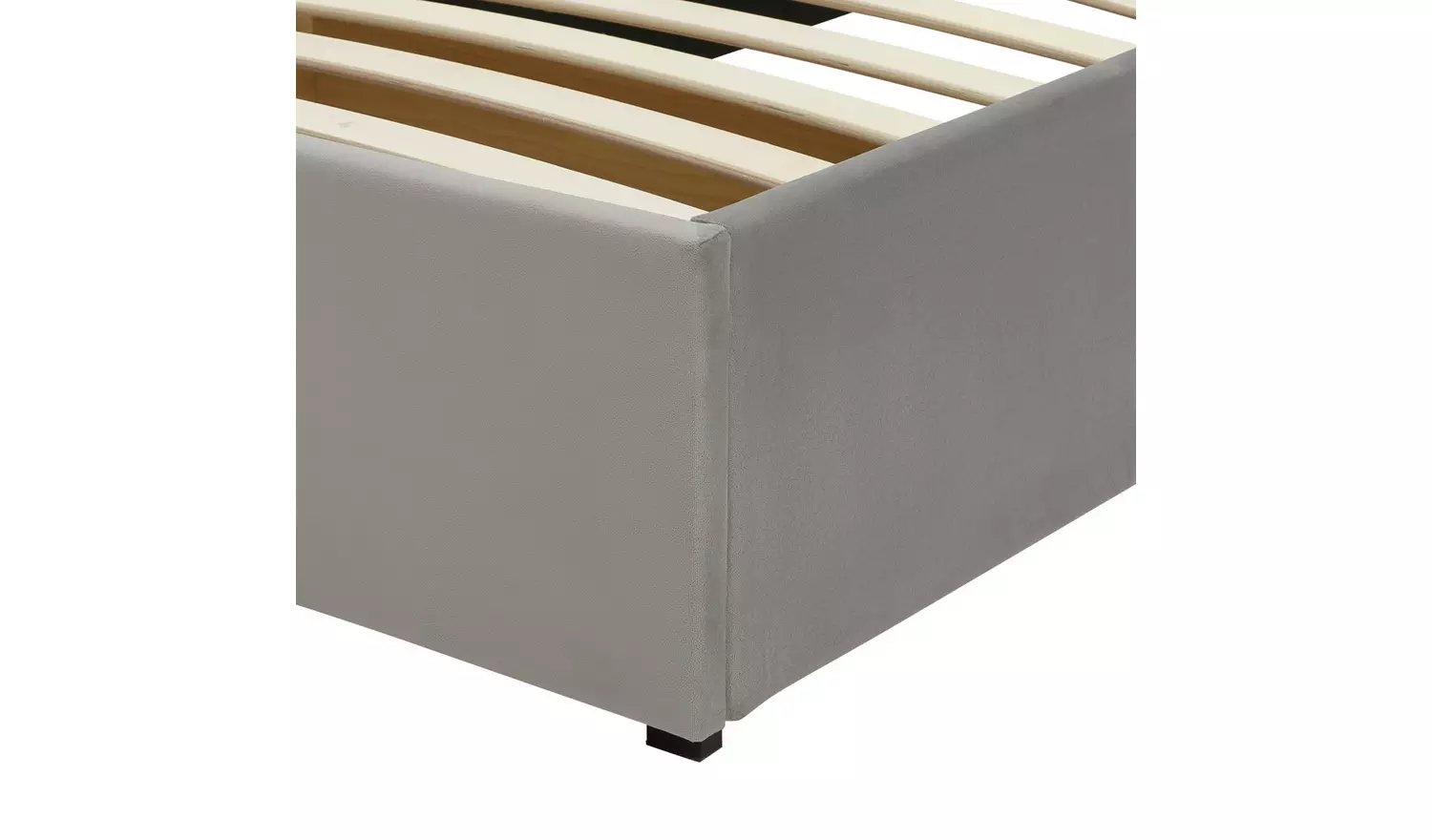 Argos Home Pandora Single Drawer Storage Bed Frame - Grey