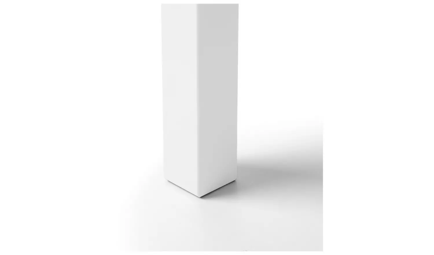 Julian Bowen Luna Single Wooden Bed Frame - White