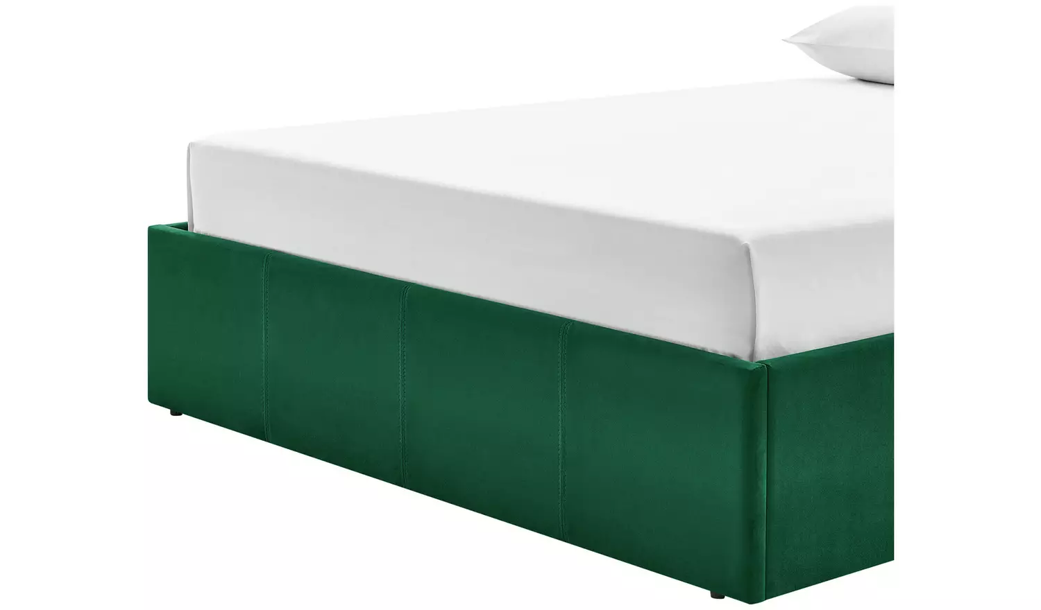 Argos Home Luca Double End Lift Ottoman Bed - Green