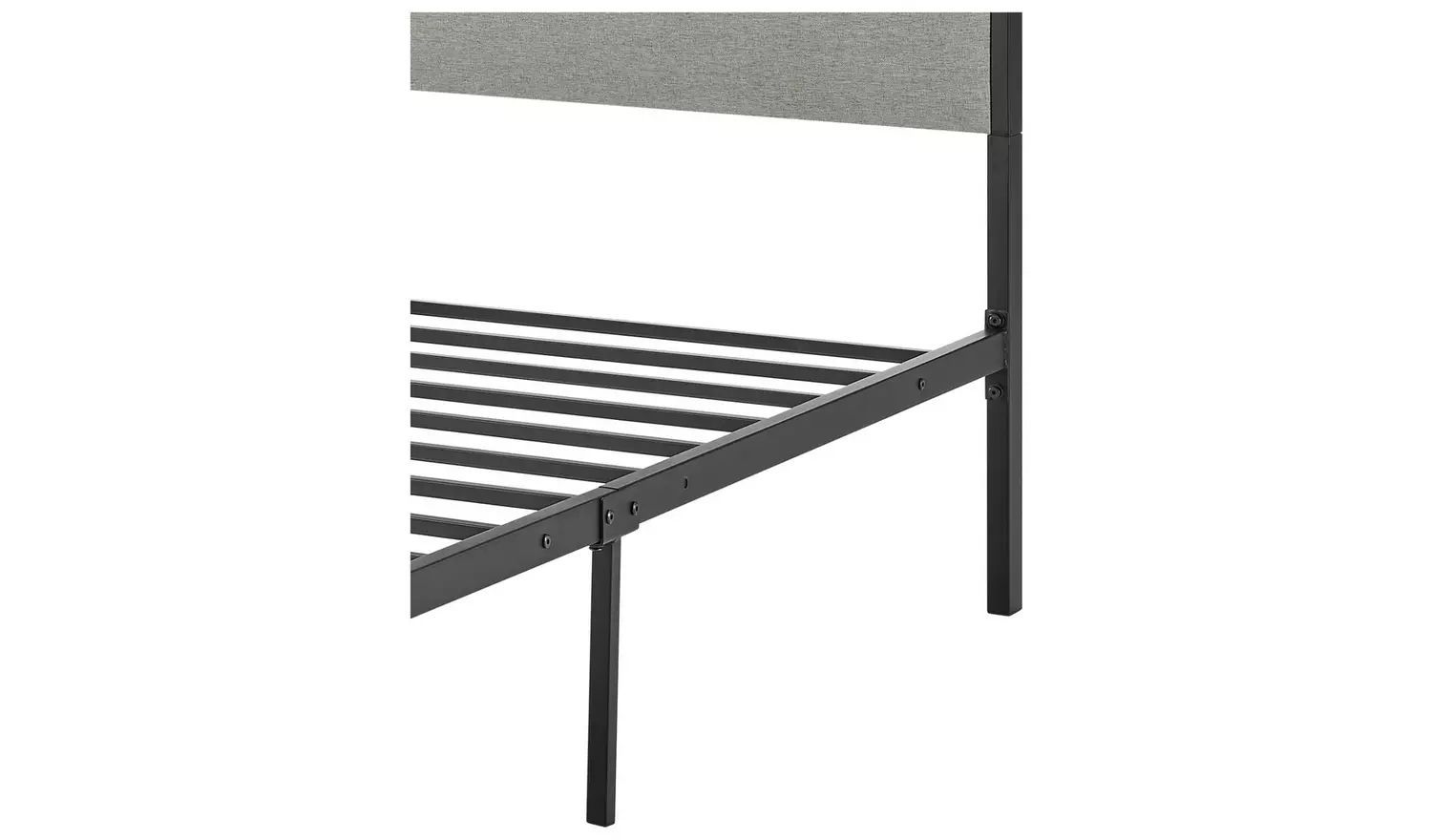 Argos Home Sadie Small Double Metal Bed Frame - Black