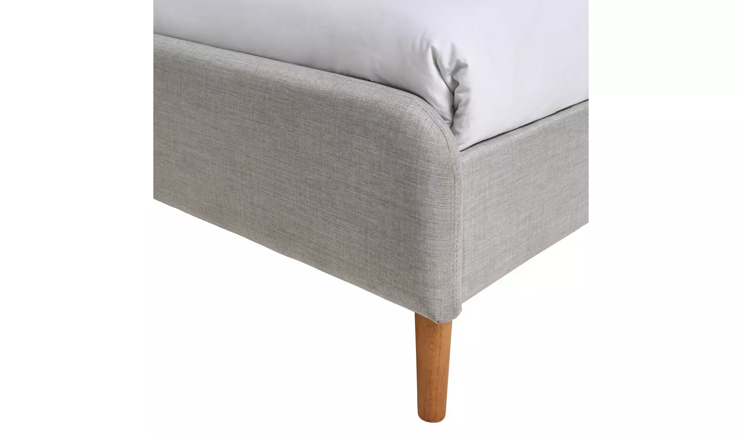Habitat Aspen Kingsize Fabric Bed Frame - Grey