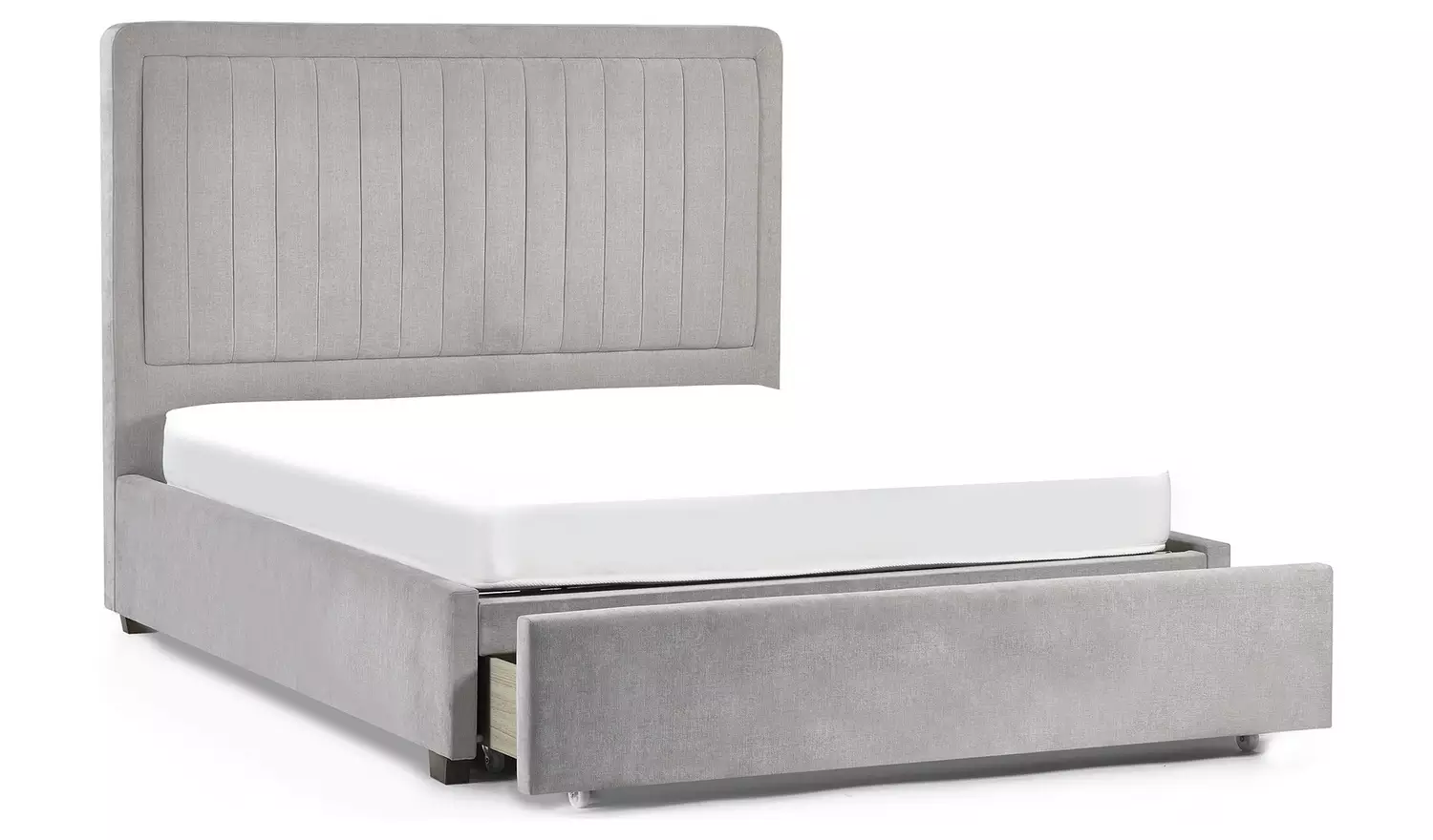 Julian Bowen Savannah 1 Drawer Kingsize Storage Bed - Grey