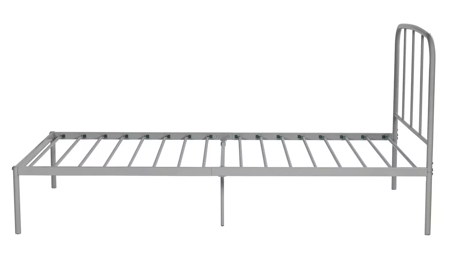 Argos Home Freja Single Metal Bed Frame - Silver