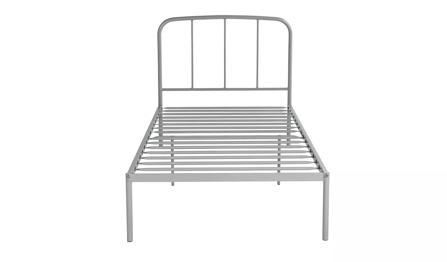 Argos Home Freja Single Metal Bed Frame - Silver