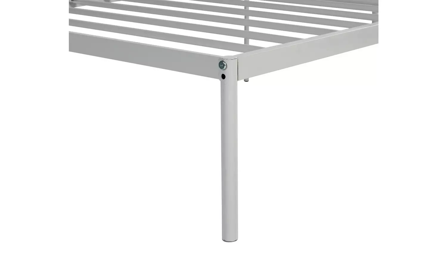 Argos Home Freja Single Metal Bed Frame - Silver