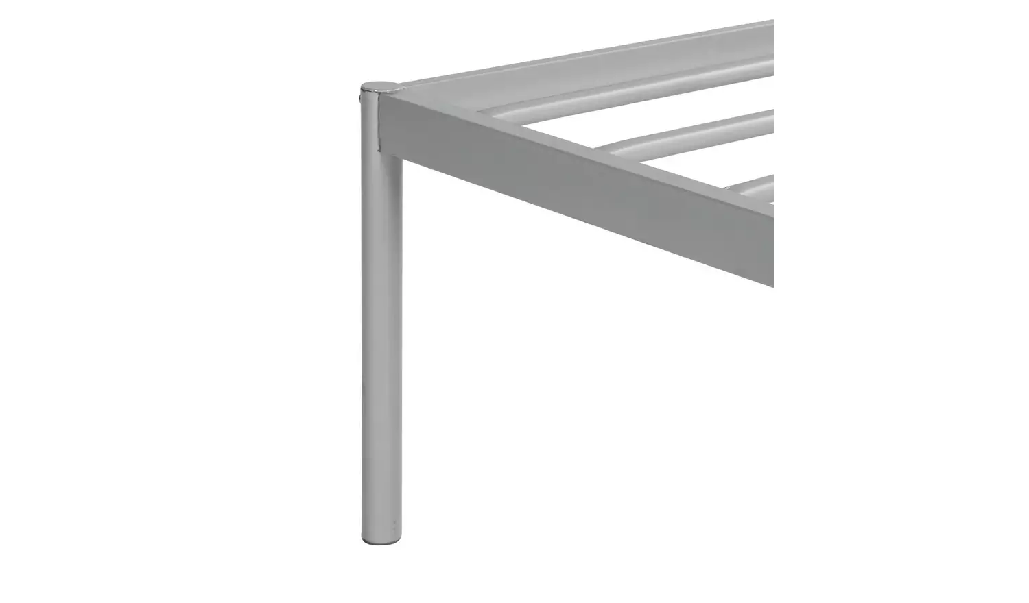 Argos Home Freja Single Metal Bed Frame - Silver