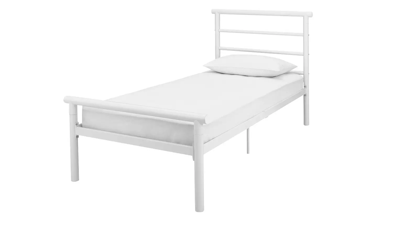 Argos Home Avalon Single Metal Bed Frame - Black