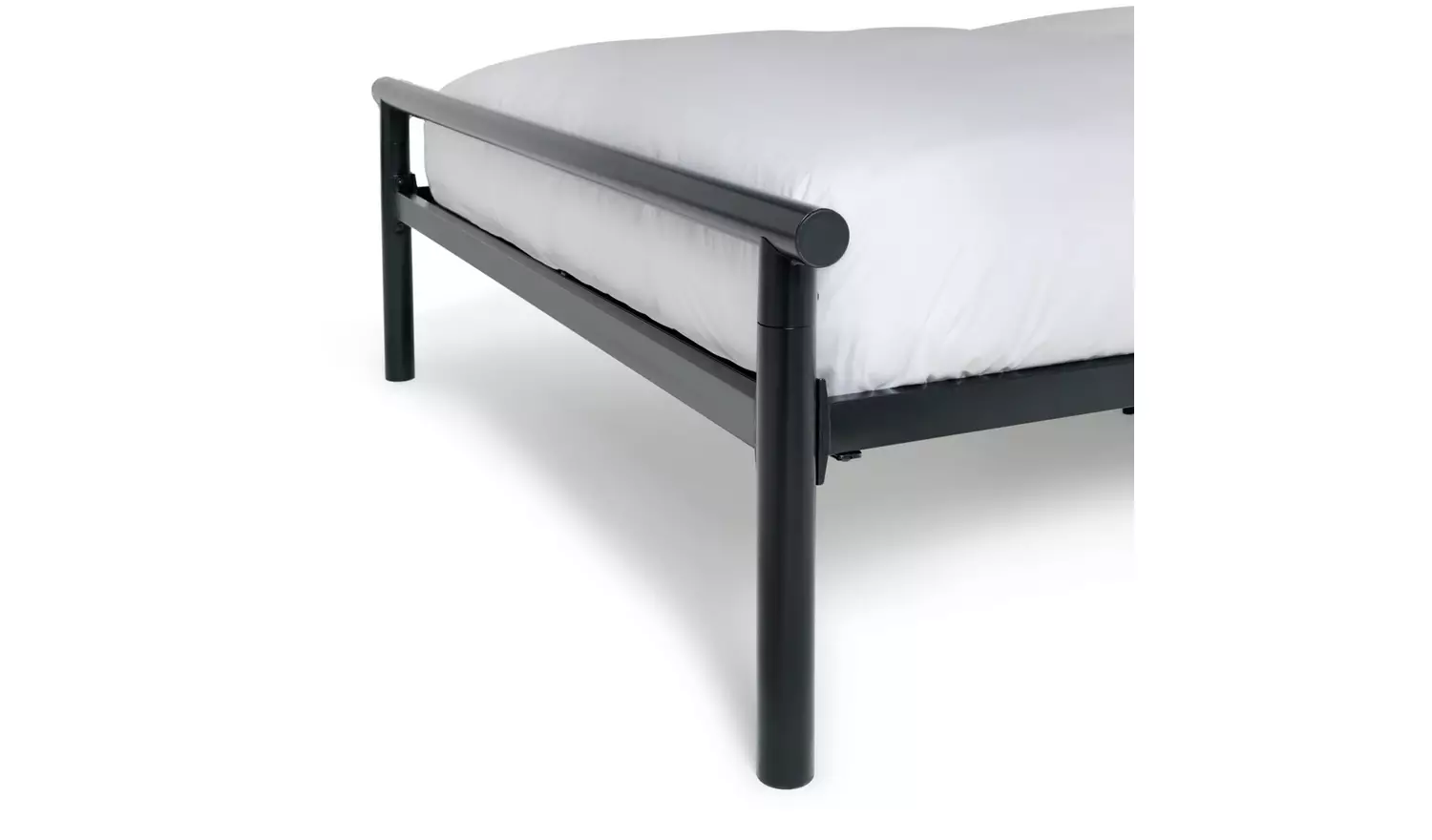 Argos Home Avalon Single Metal Bed Frame - Black