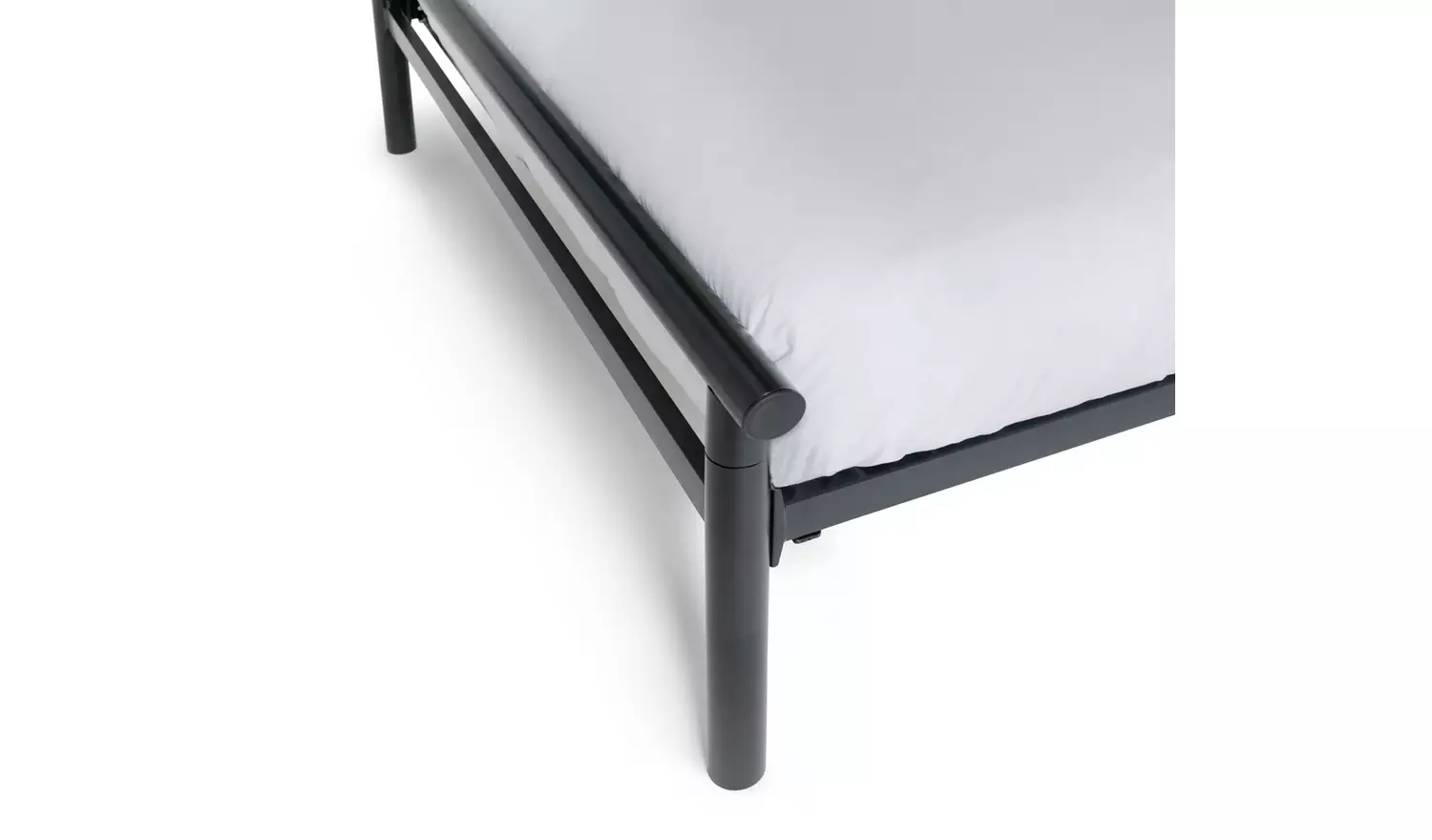 Argos Home Avalon Single Metal Bed Frame - Black