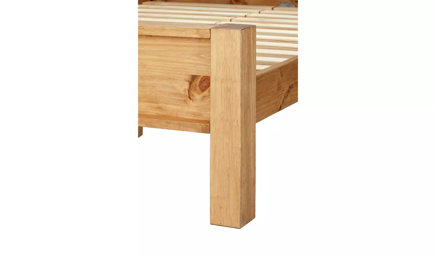 Argos Home Fairfield Kingsize Wooden Bed Frame - Pine