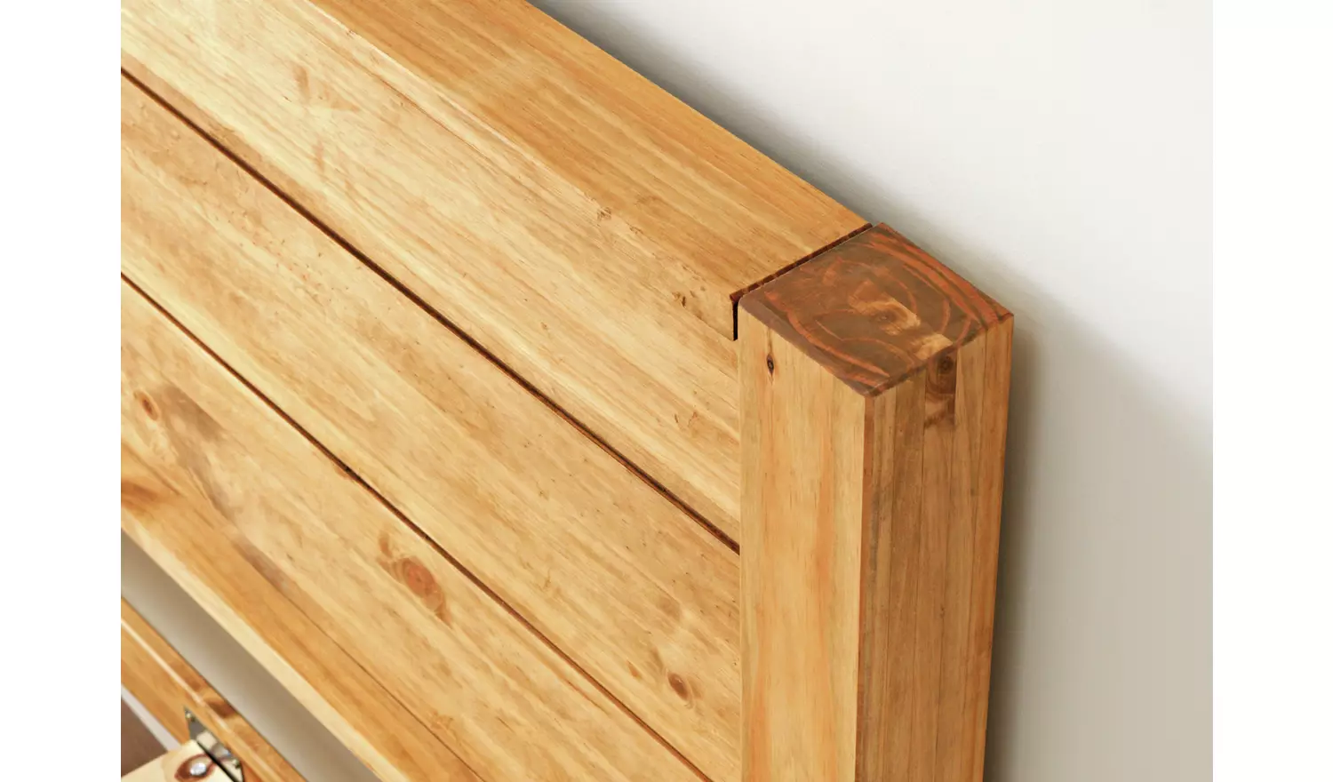 Argos Home Fairfield Kingsize Wooden Bed Frame - Pine