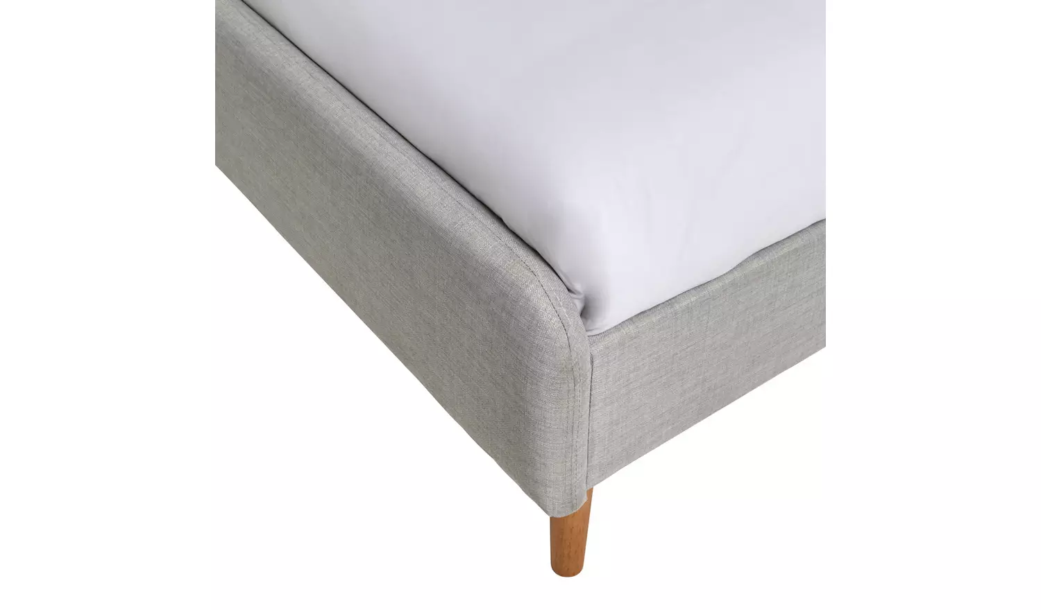 Habitat Aspen Single Fabric Bed Frame - Grey