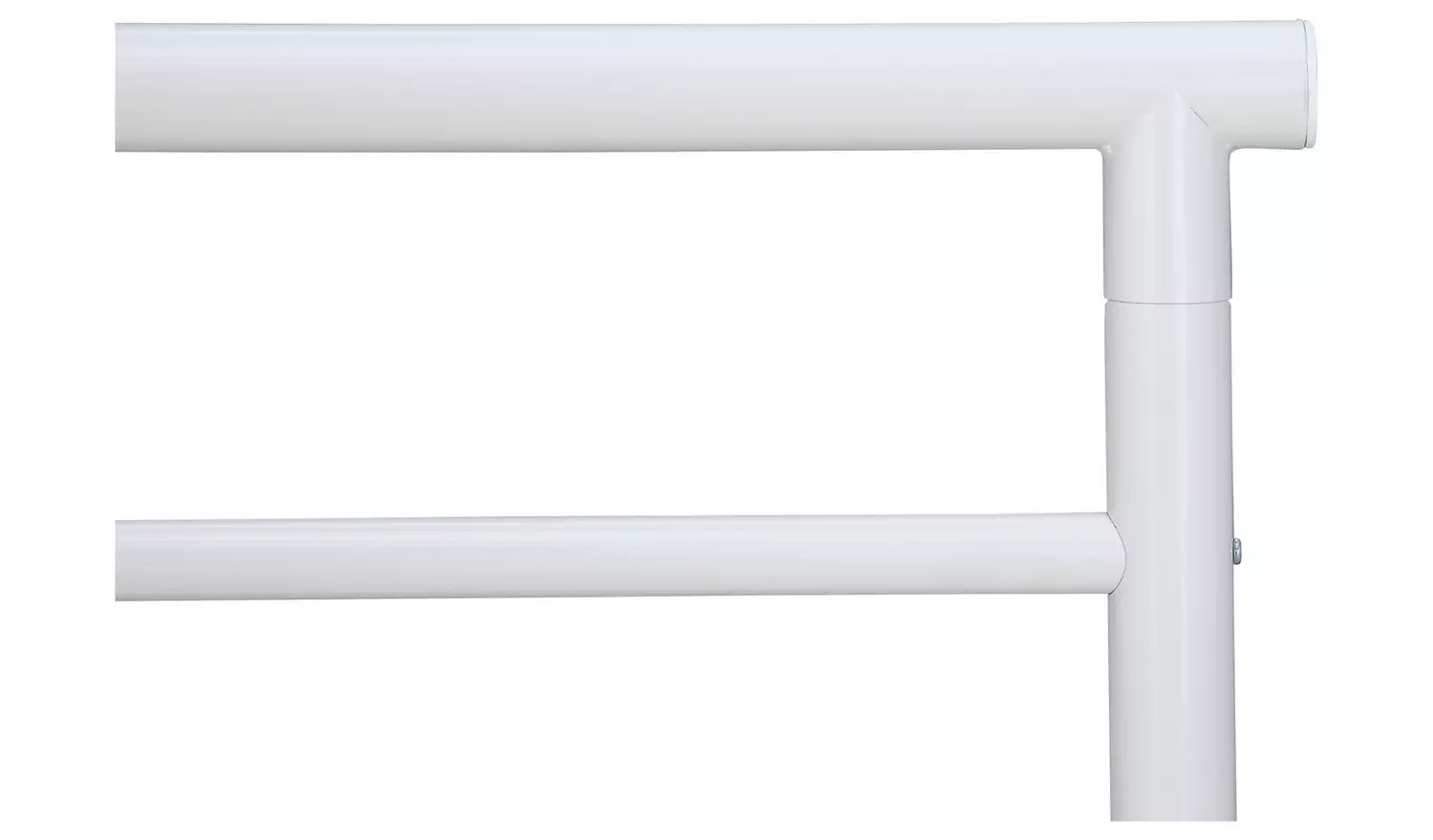 Argos Home Avalon Single Metal Bed Frame - White