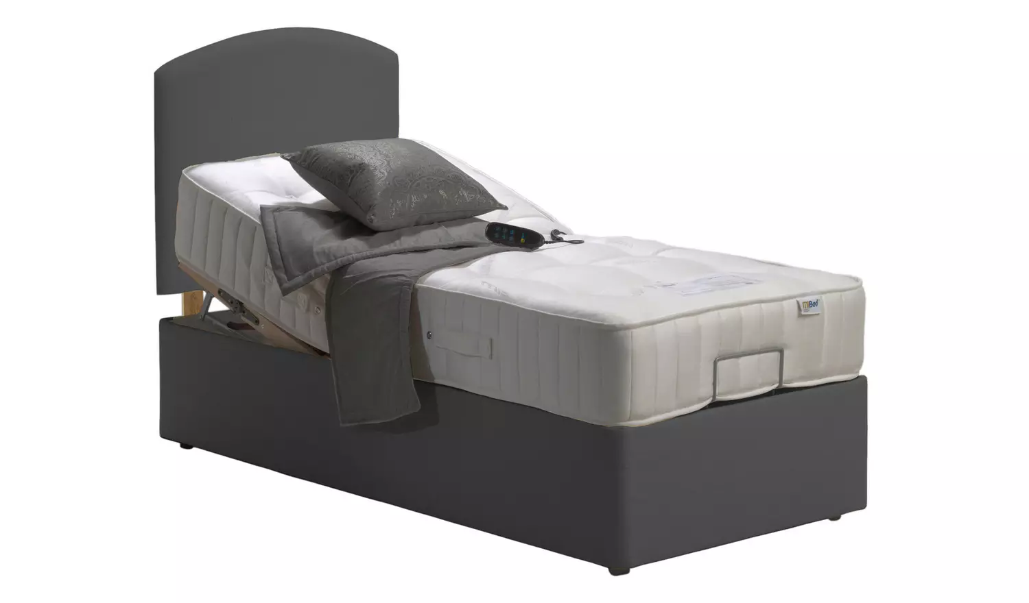 Adjustamac Newquay Adjustable Single Bed & Pocket Mattress