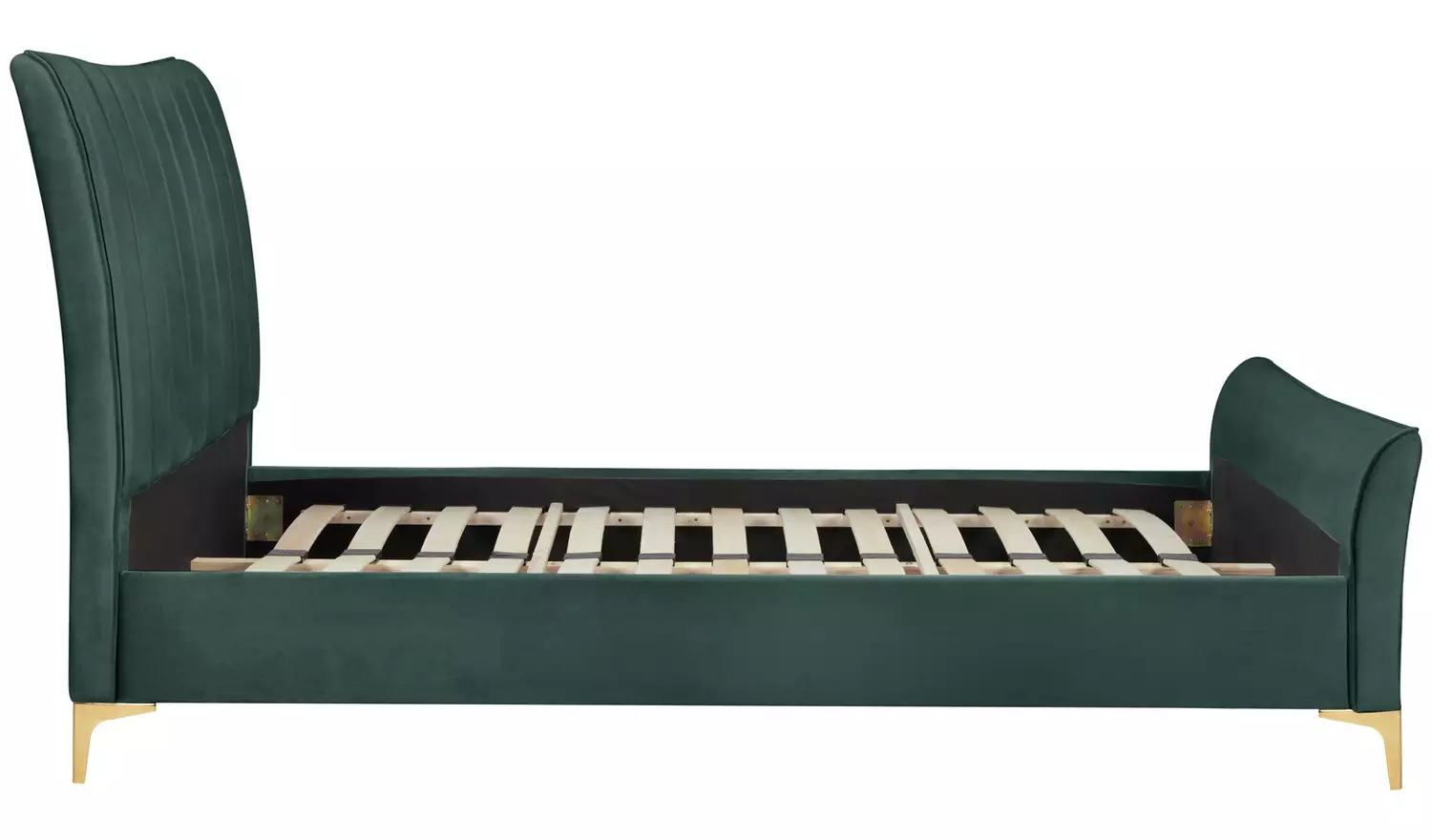 Birlea Clover Kingsize Fabric Bed Frame - Green