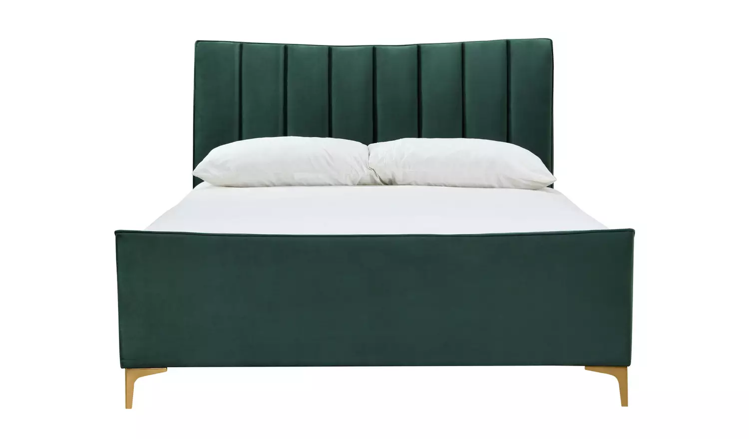Birlea Clover Kingsize Fabric Bed Frame - Green