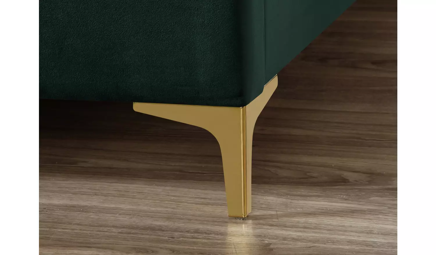 Birlea Clover Kingsize Fabric Bed Frame - Green