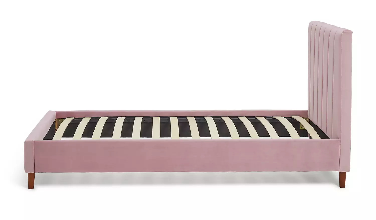 Argos Home Pandora Single Velvet Bed Frame - Pink