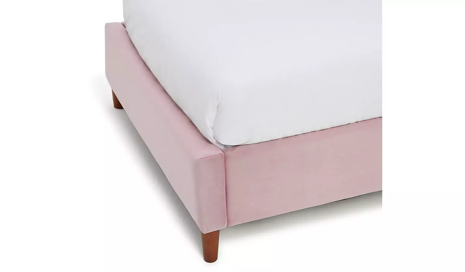 Argos Home Pandora Single Velvet Bed Frame - Pink