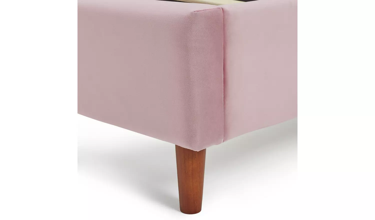 Argos Home Pandora Single Velvet Bed Frame - Pink