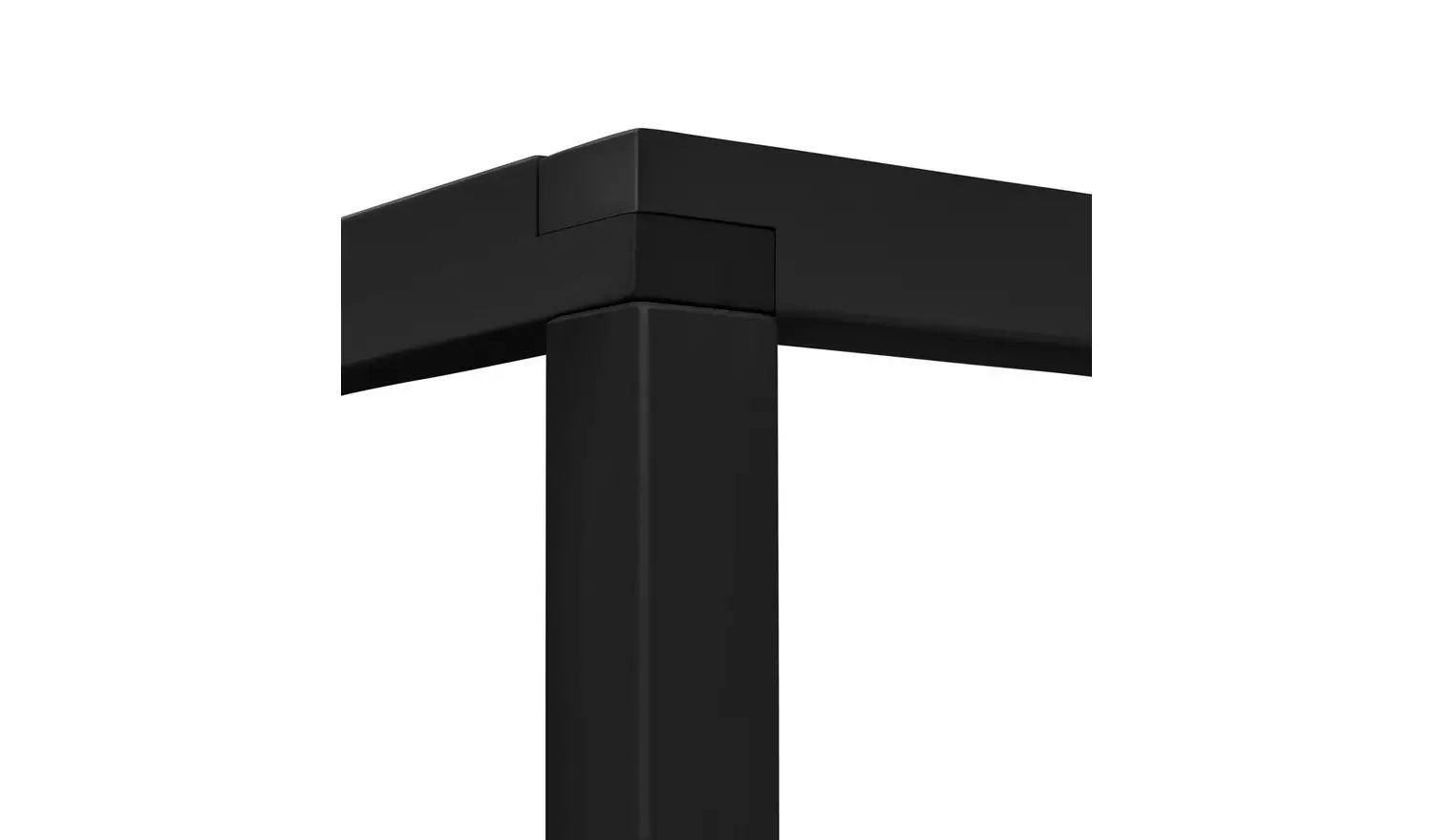 Habitat Blissford Four Poster Double Wooden Bed Frame -Black