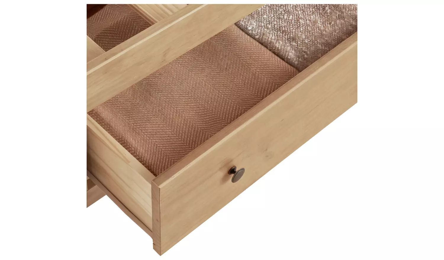 Argos Home Emberton Kingsize Wooden Bed Frame - Pine