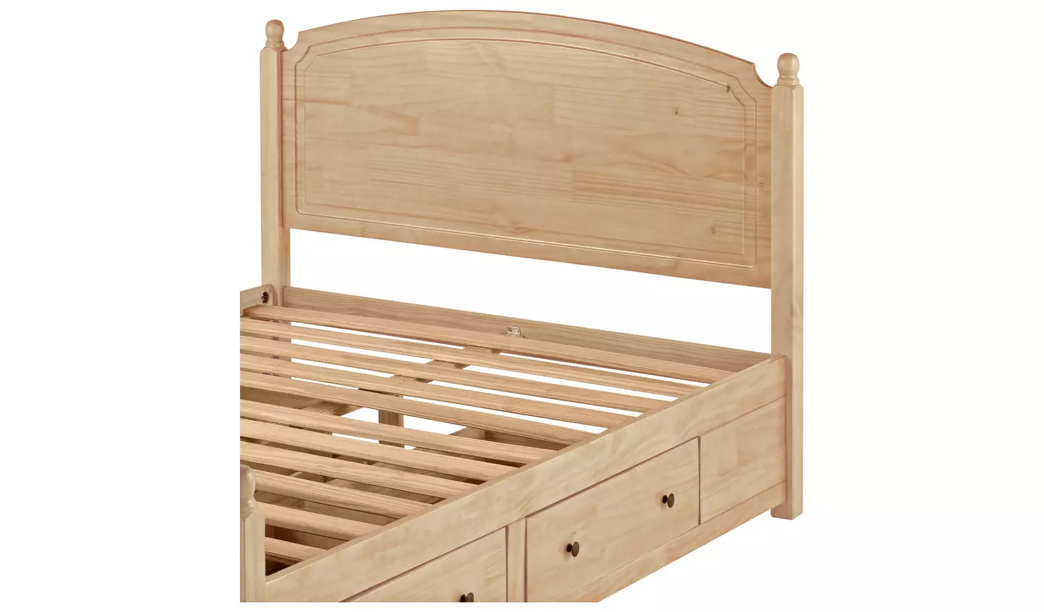 Argos Home Emberton Kingsize Wooden Bed Frame - Pine