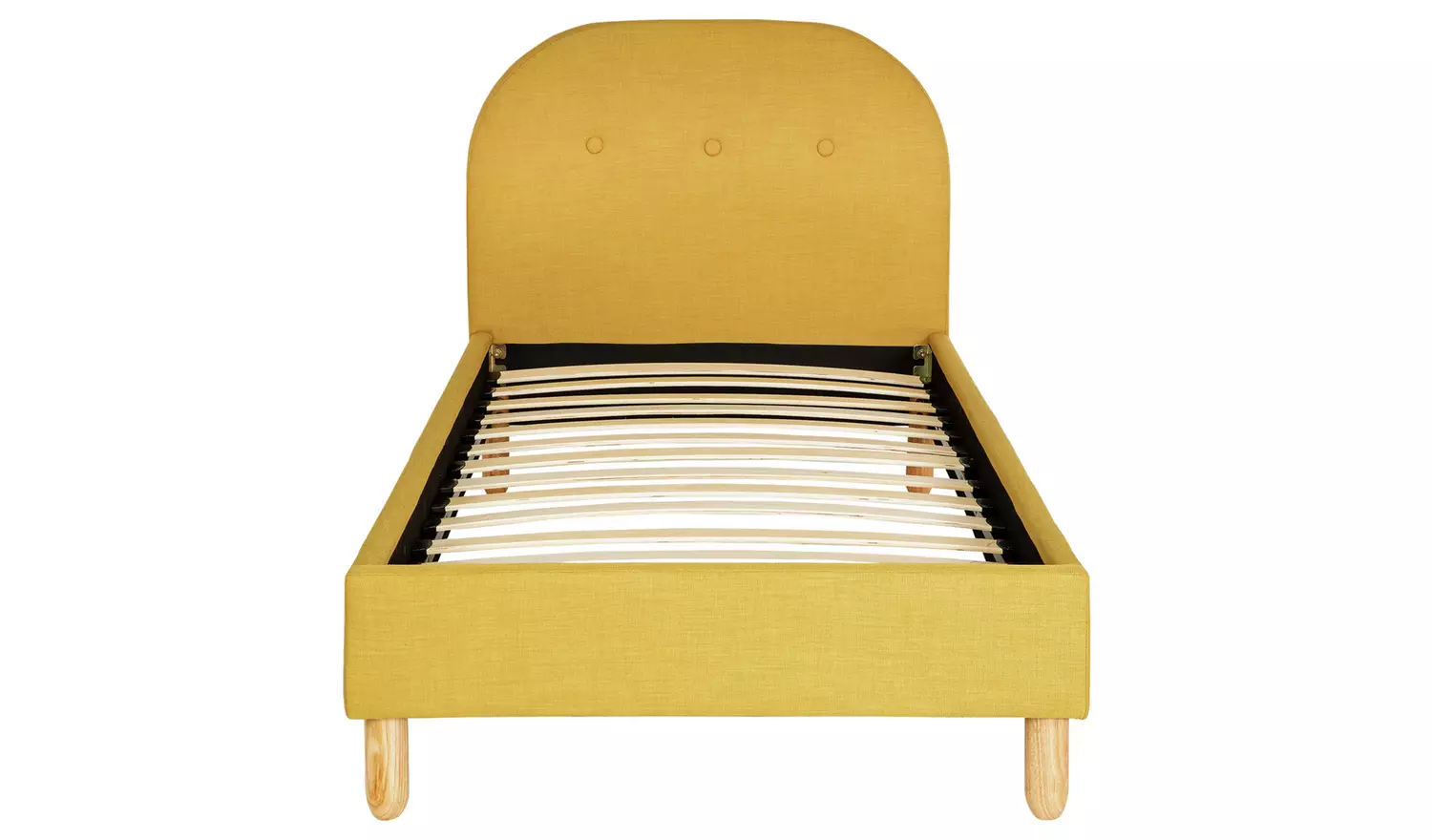 Habitat Elin Single Fabric Bed Frame - Mustard