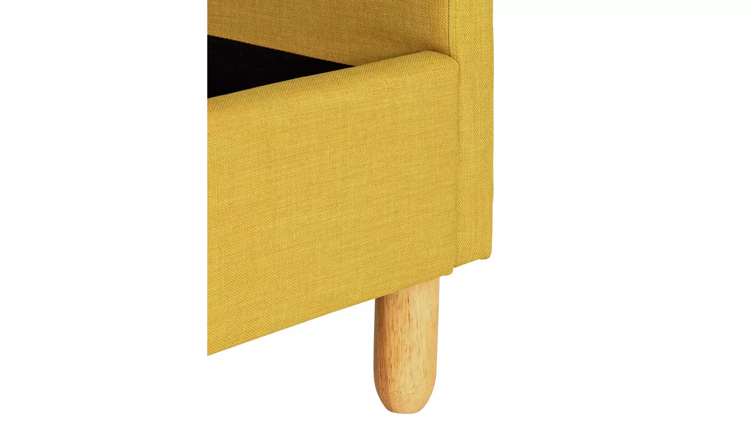 Habitat Elin Single Fabric Bed Frame - Mustard