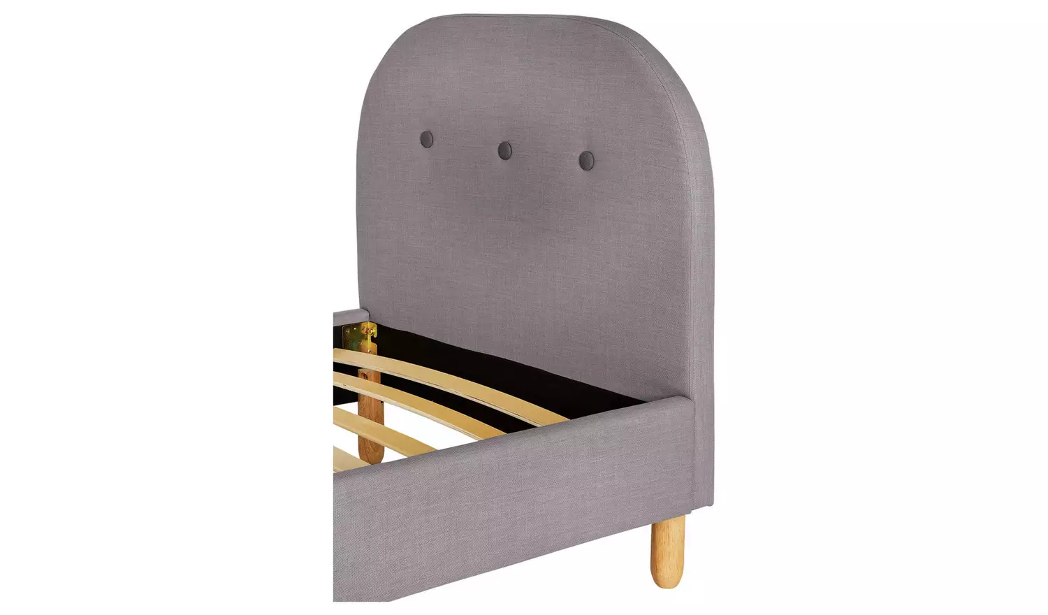 Habitat Elin Single Fabric Bed Frame - Light Grey