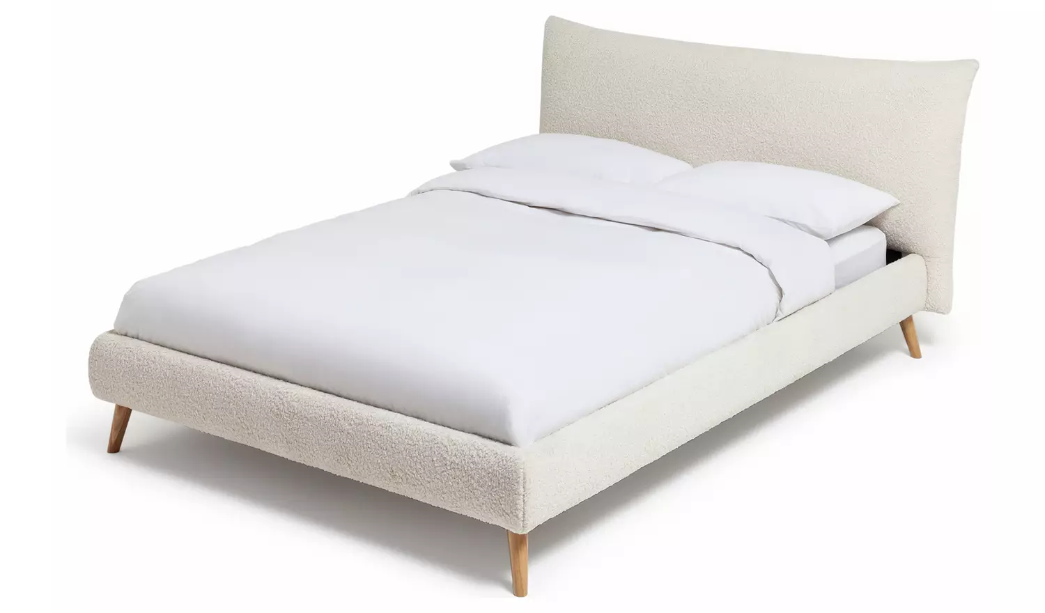 Habitat Marshmallow Kingsize Bed Frame - White