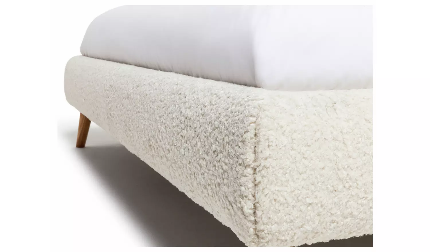 Habitat Marshmallow Kingsize Bed Frame - White