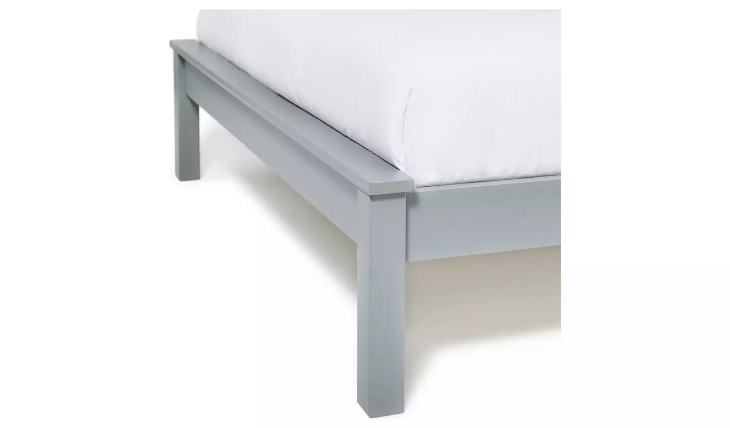 Argos Home Aspley Single Wooden Bed Frame - Grey