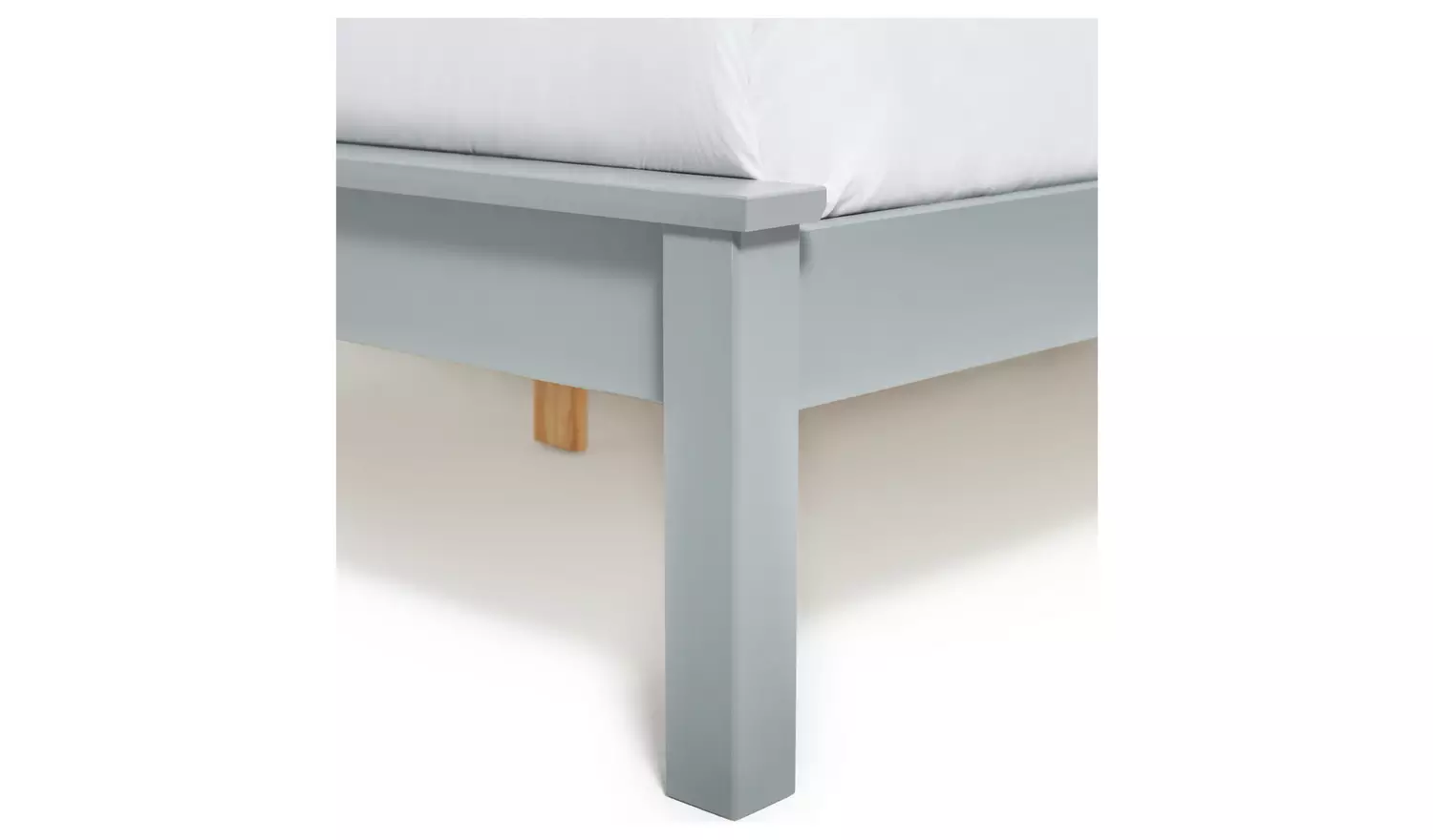 Argos Home Aspley Single Wooden Bed Frame - Grey