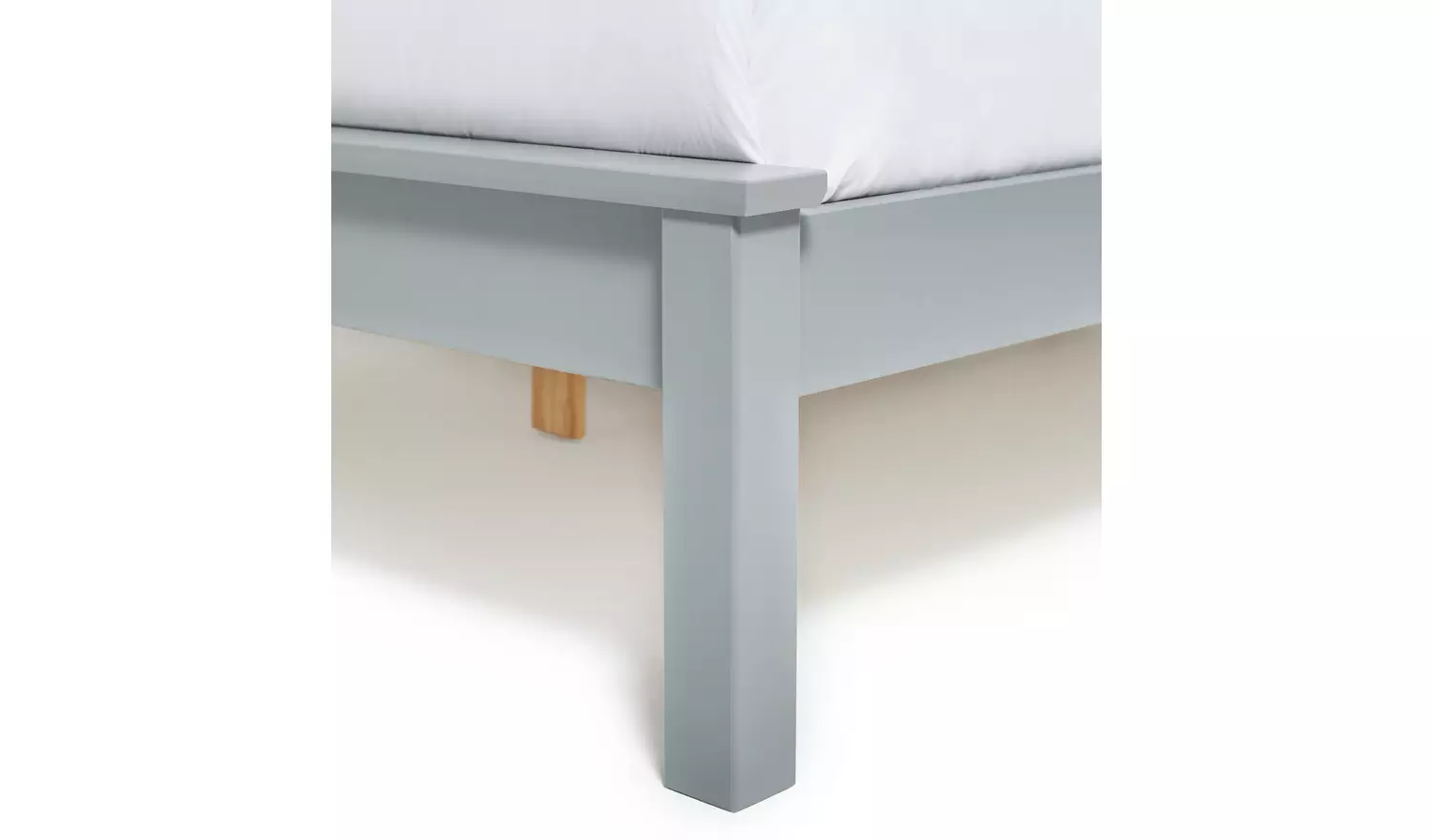 Argos Home Aspley Small Double Wooden Bed Frame - Grey