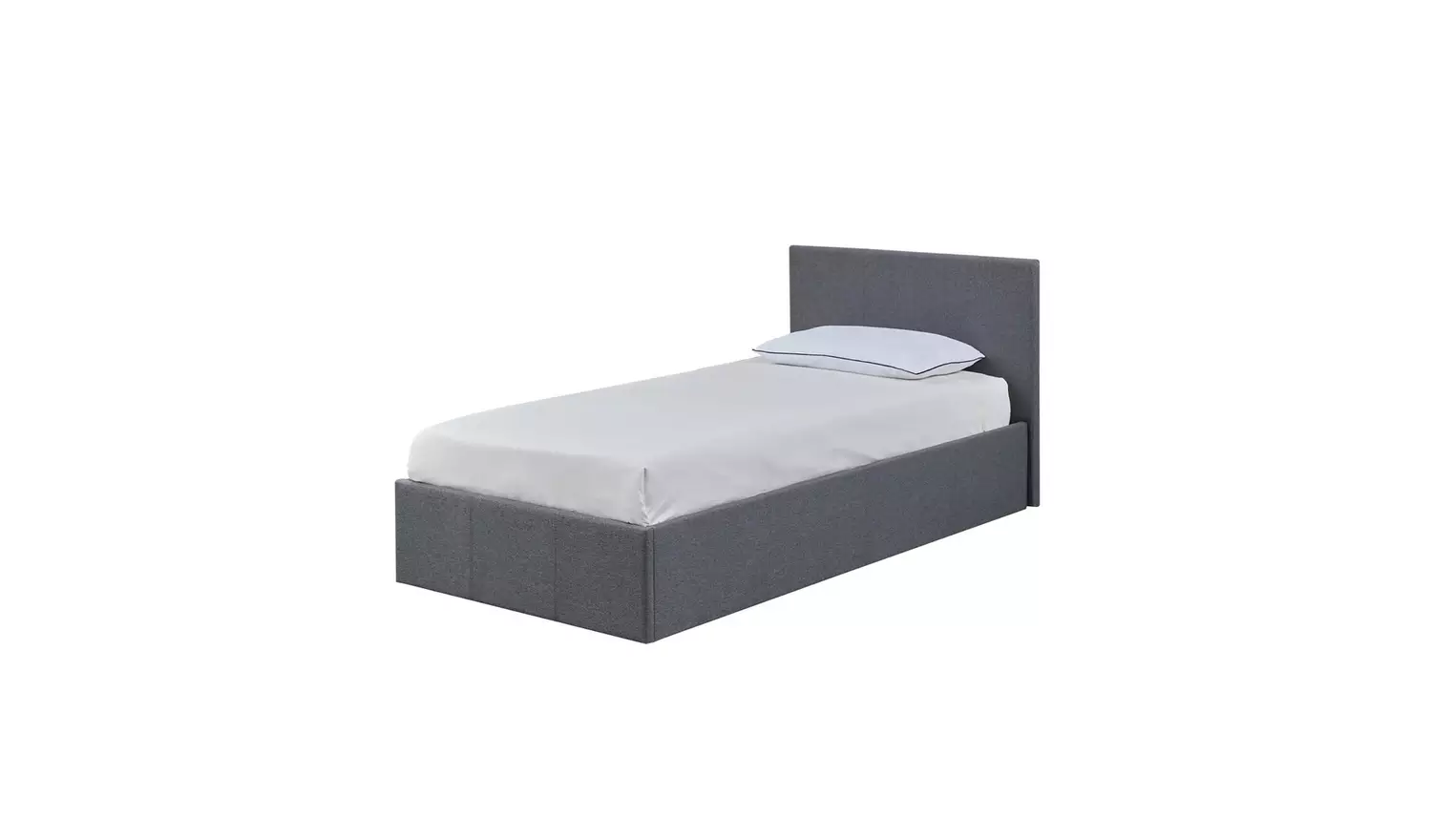 Argos Home Heathdon Single End Lift Ottoman Bed - Grey
