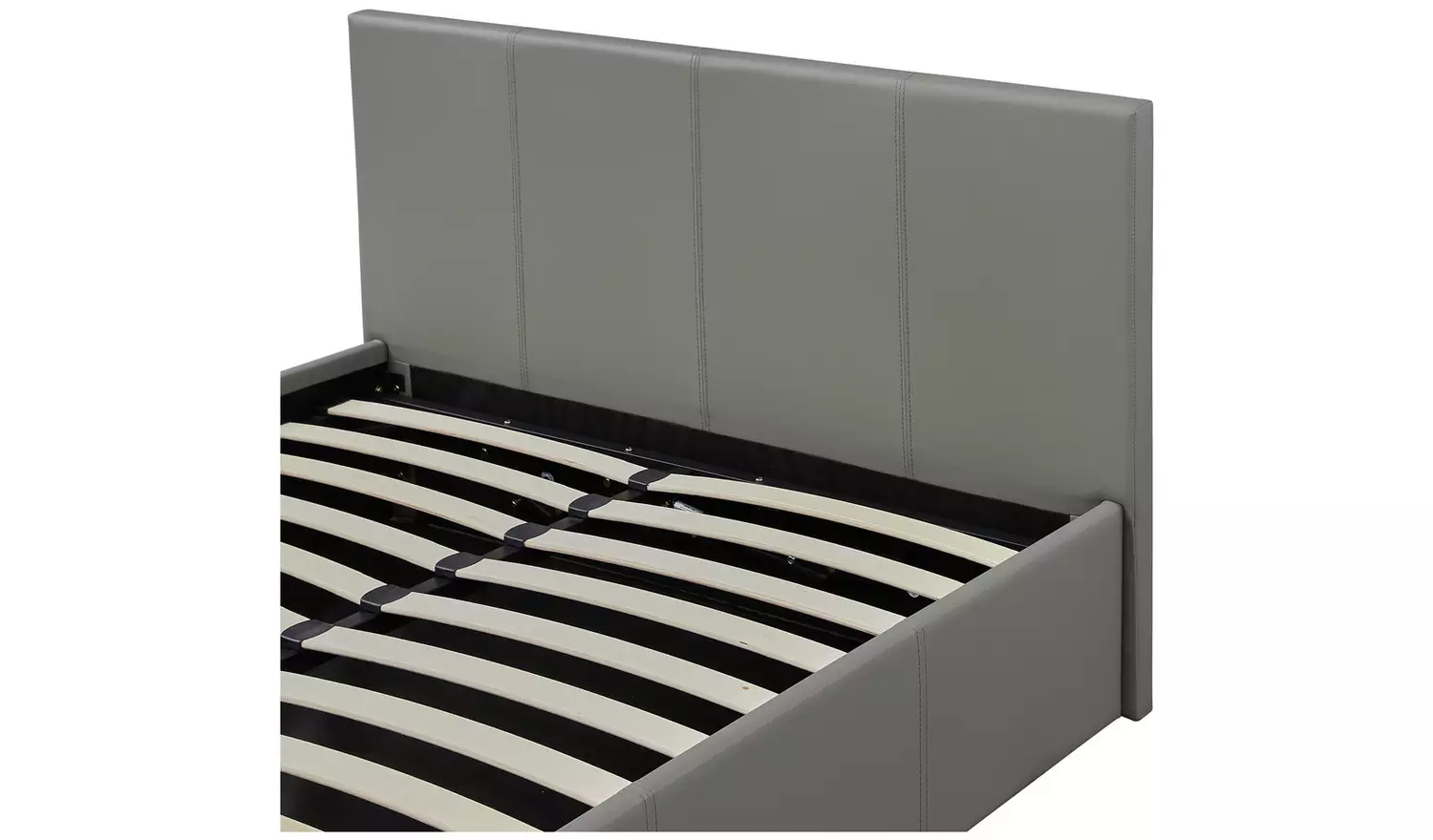Argos Home Lavendon Double Side Open Ottoman Bed Frame- Grey