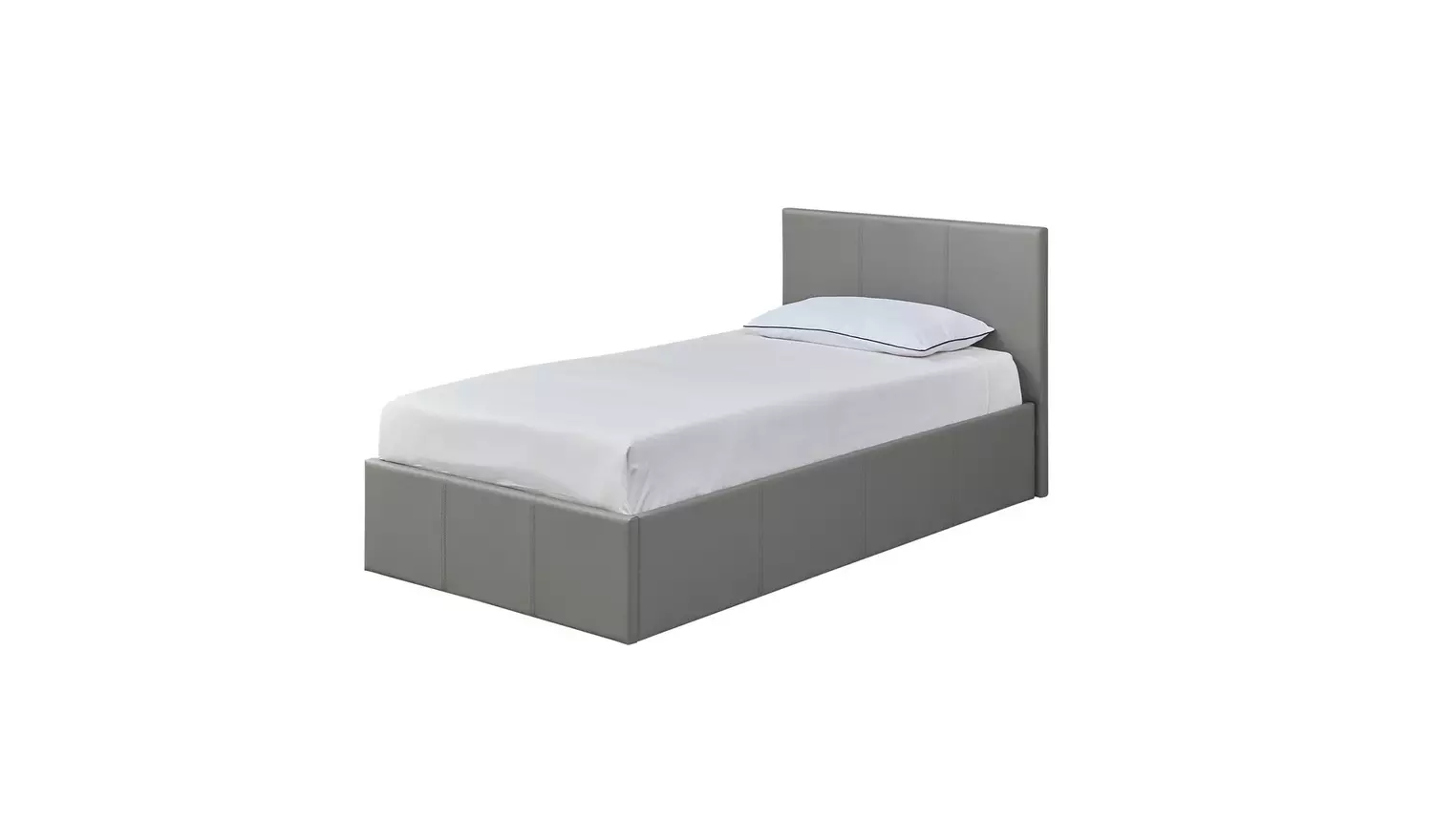 Argos Home Lavendon Single End Open Ottoman Bed Frame - Grey