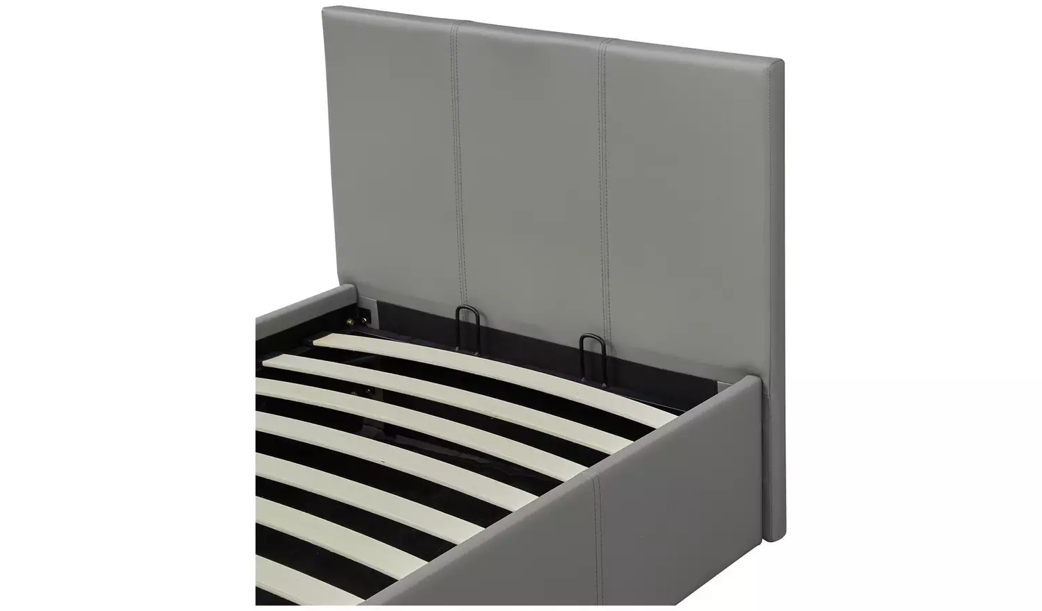 Argos Home Lavendon Single End Open Ottoman Bed Frame - Grey